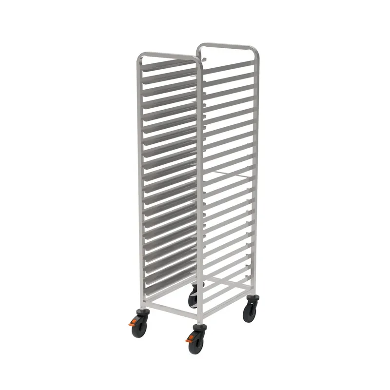 Rieber Regalwagen mit Abweiserrollen – Bäckernorm 400x600mm | Gratisversand