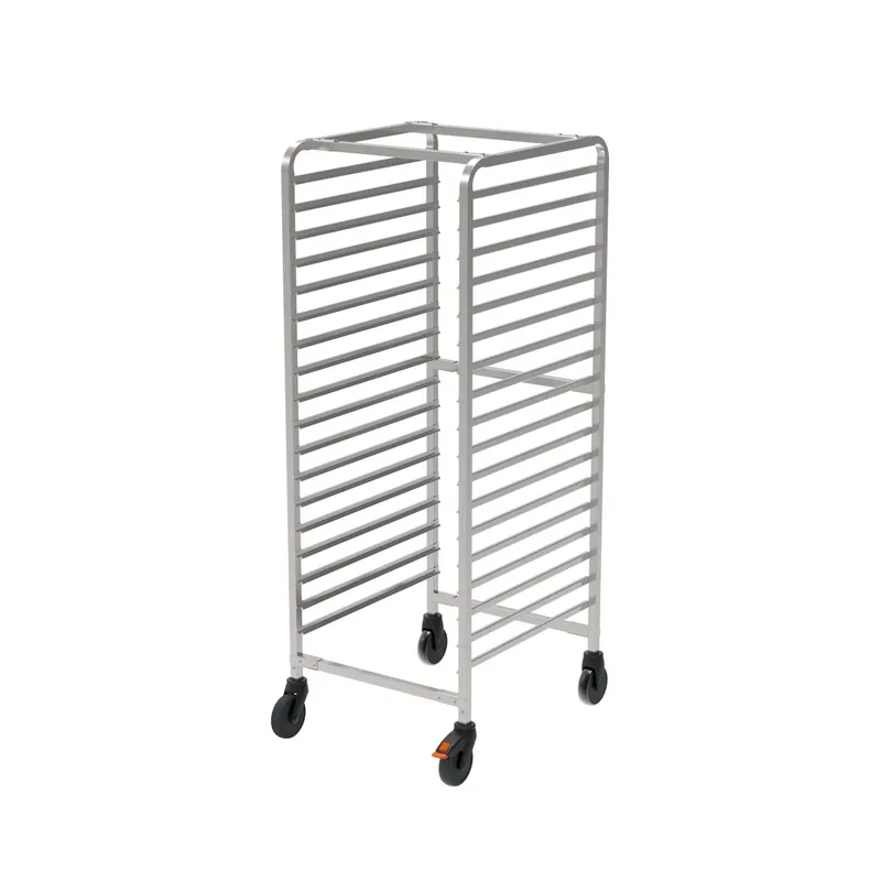 Rieber GN-Regalwagen 2/1 zerlegbar mit Abweiserrollen | Premium-Qualität