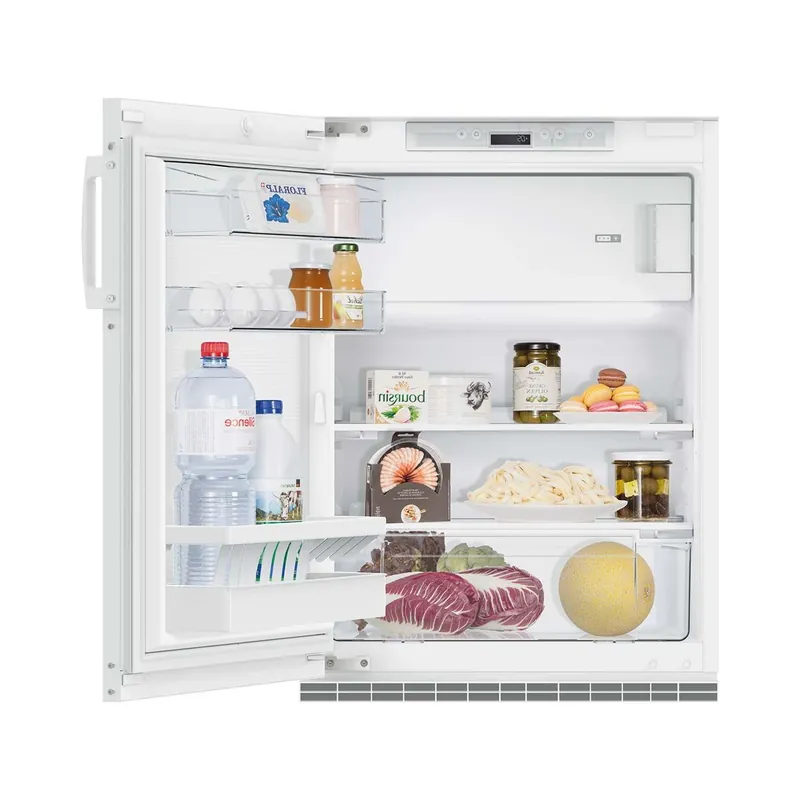 Nur solange verfügbar | SIBIR 517105 Komfort Kühlschrank mit Gefrierfach Weiss links
