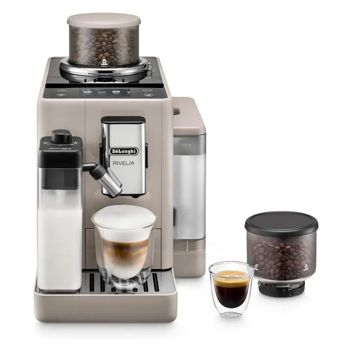Ab sofort erhältlich | DELONGHI RiveliaBeige, 1.4 l, Kaffeevollautomat
