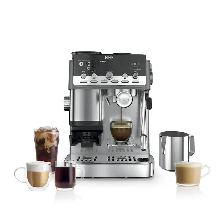 Sonderaktion - NINJA Luxe Café Mini PlusSilber, Schwarz