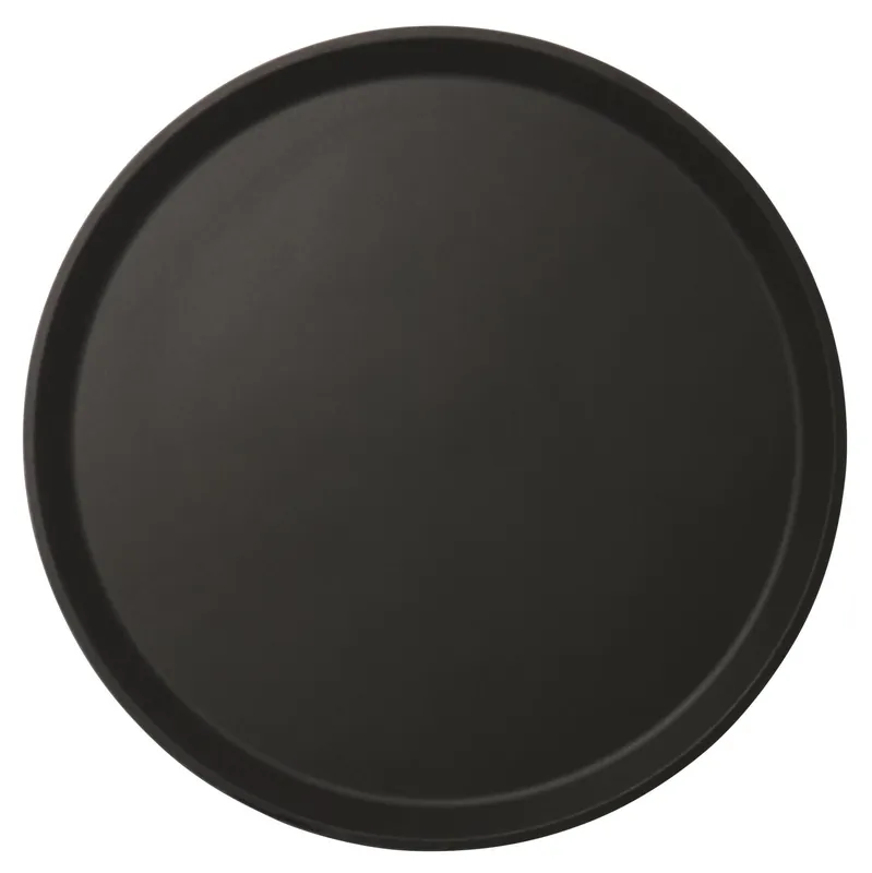 Camtread Tablett rund D35.5cm rutschfest schwarz | Erstklassige Qualität