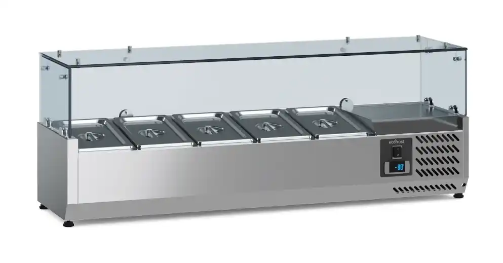 Plan de travail réfrigéré 1/4 GN x 5 - Aktionsangebot