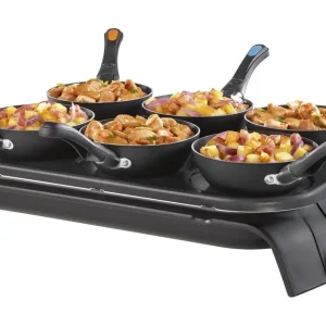 Crêpe- und Wokgerät Gourmet Party, schwarz - Solange der Vorrat reicht
