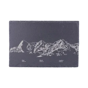 Beliebt - Schieferplatte "Eiger, Mönch und Jungfrau"